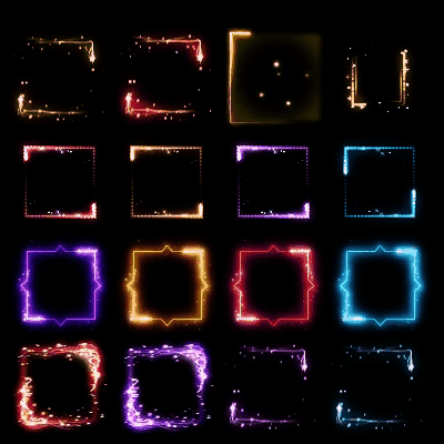 首饰内观特效框系列0224