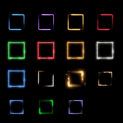 首饰内观特效框系列0225