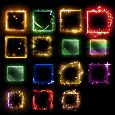 首饰内观特效框系列0226