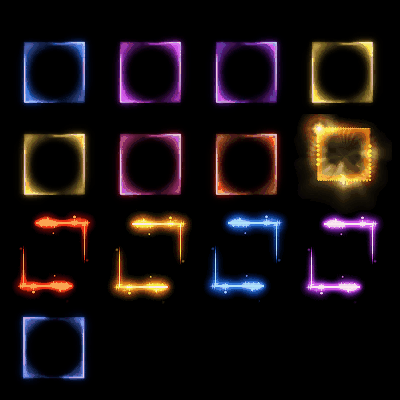 首饰内观特效框系列0227
