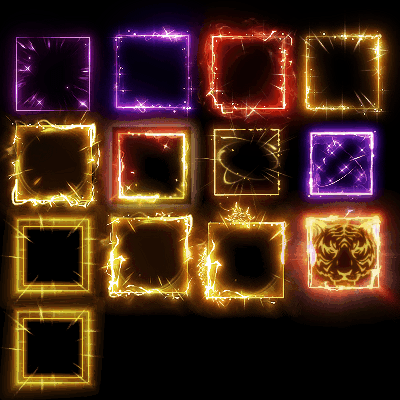 首饰内观特效框系列0233