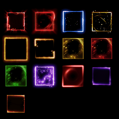 首饰内观特效框系列0234