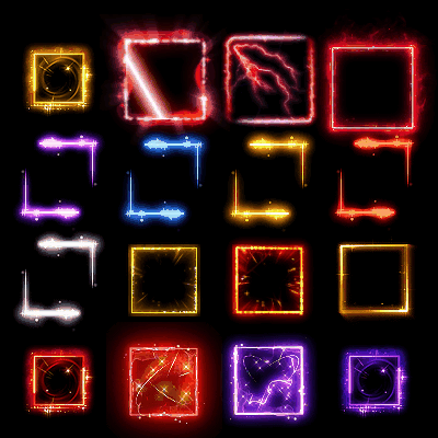 首饰内观特效框系列0235