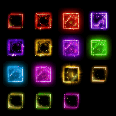 首饰内观特效框系列0247