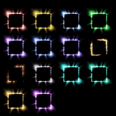 首饰内观特效框系列0252