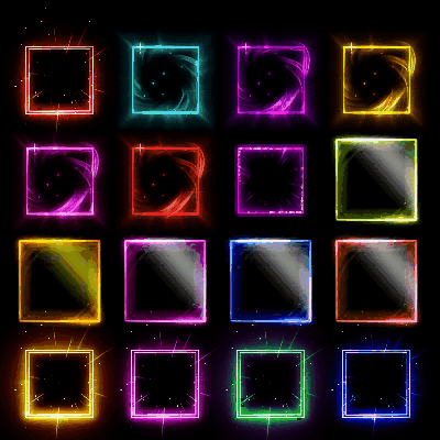 首饰内观特效框系列0254