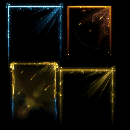 悬浮框背景特效系列0051