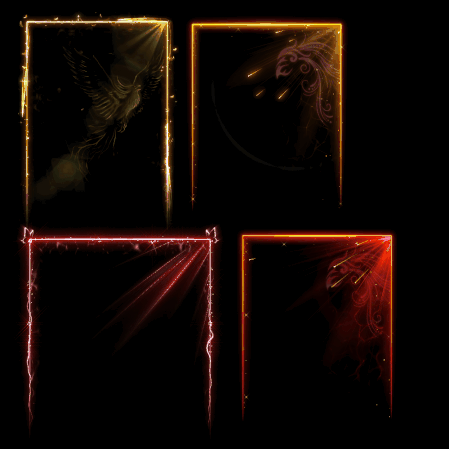 悬浮框背景特效系列0052