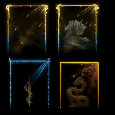 悬浮框背景特效系列0053