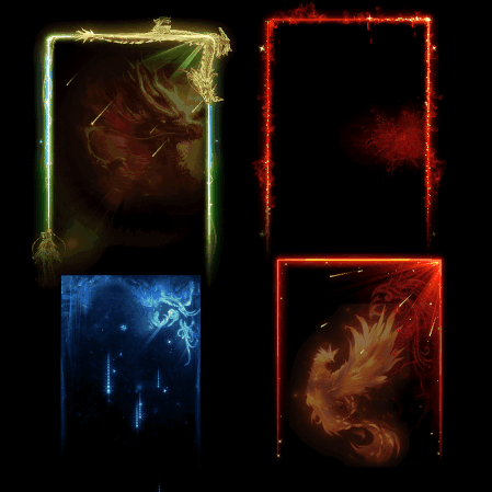 悬浮框背景特效系列0054