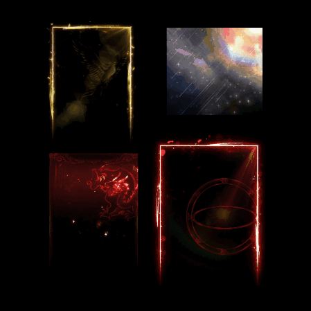 悬浮框背景特效系列0055