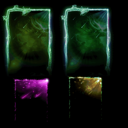 悬浮框背景特效系列0056