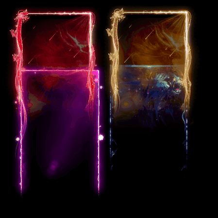 悬浮框背景特效系列0058