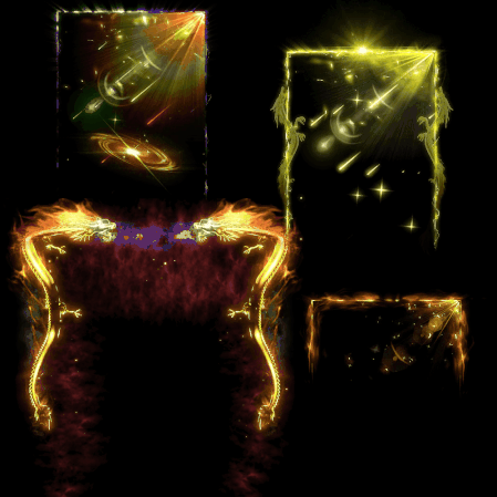 悬浮框背景特效系列0070