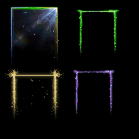 悬浮框背景特效系列0075