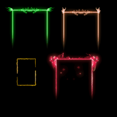 悬浮框背景特效系列0077