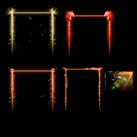 悬浮框背景特效系列0082