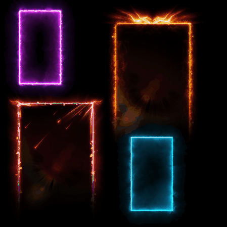 悬浮框背景特效系列0086