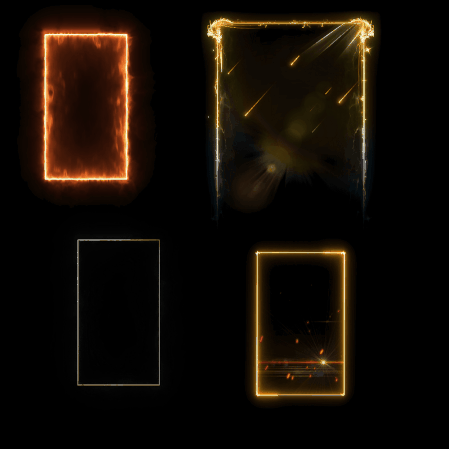 悬浮框背景特效系列0087