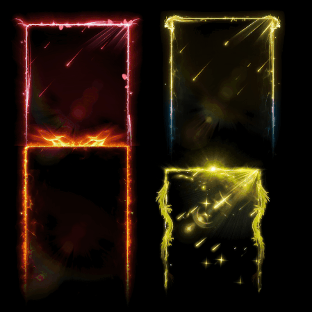 悬浮框背景特效系列0093