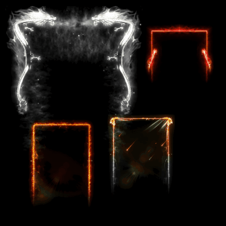 悬浮框背景特效系列0096