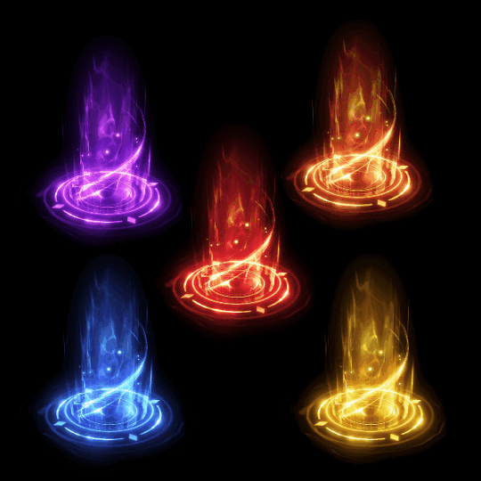 魂环光圈特效系列0175