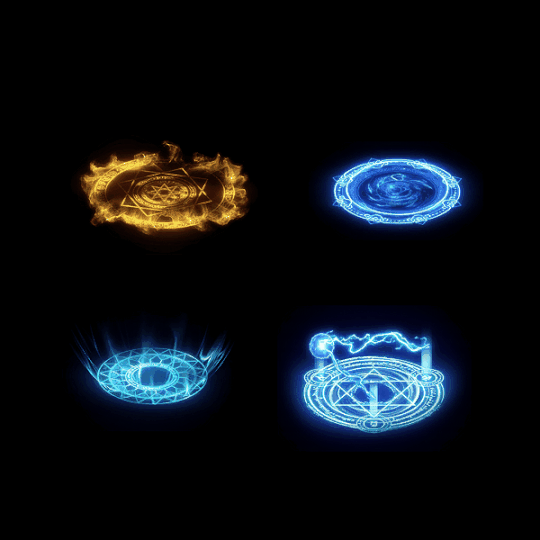 魂环光圈特效系列0177