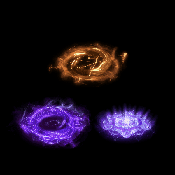 魂环光圈特效系列0188