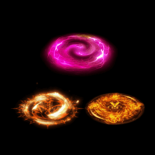 魂环光圈特效系列0190