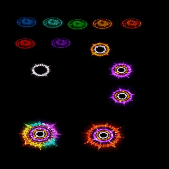 魂环光圈特效系列0194