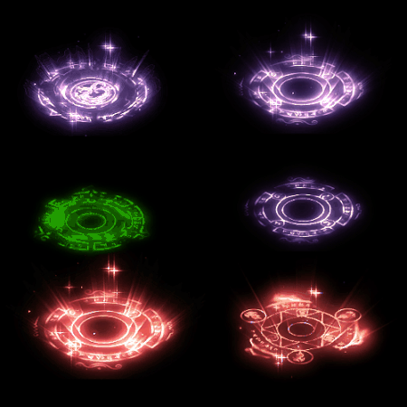 魂环光圈特效系列0205