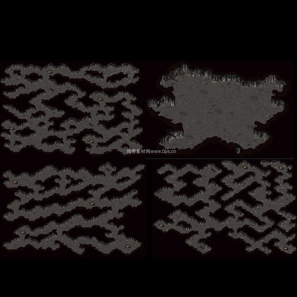 暗黑系列地图1000