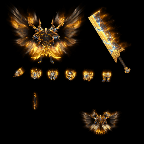 996引擎专用剑甲首饰全套装备系列332