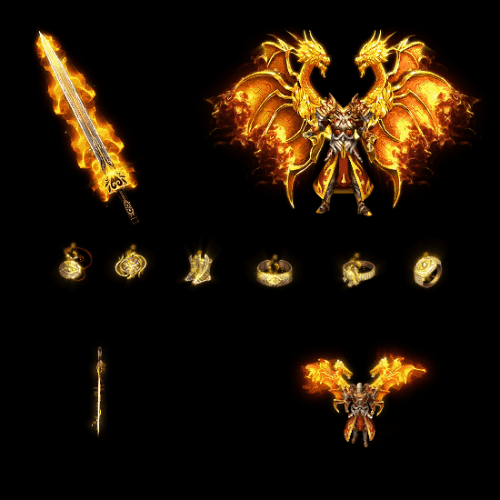 996引擎专用剑甲首饰全套装备系列336