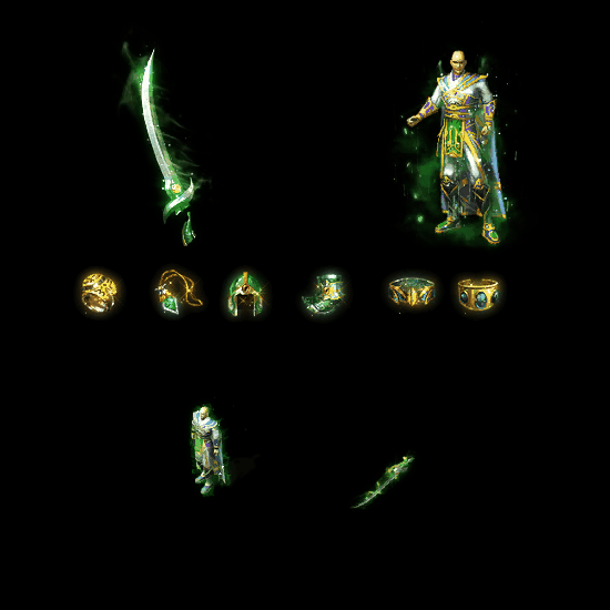 996引擎专用剑甲首饰全套装备系列340