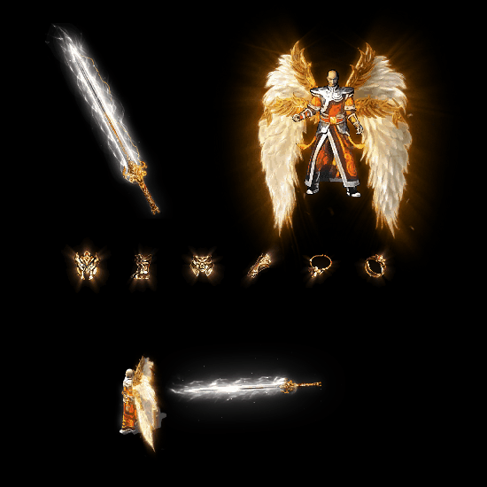 996引擎专用剑甲首饰全套装备系列346