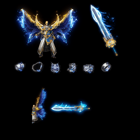 996引擎专用剑甲首饰全套装备系列349