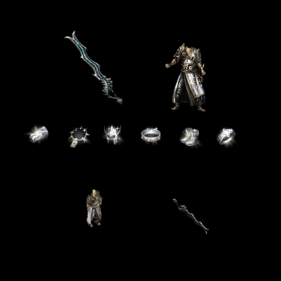 996引擎专用剑甲首饰全套装备系列354