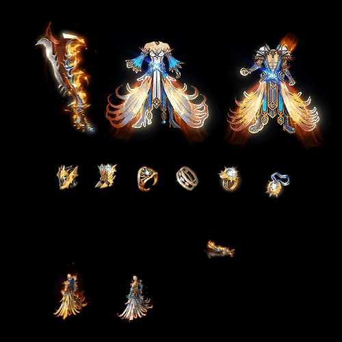 996引擎专用剑甲首饰全套装备系列357