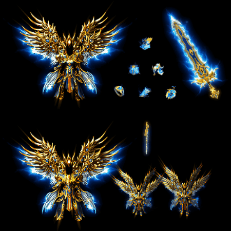 996引擎专用剑甲首饰全套装备系列359