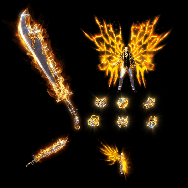 996引擎专用剑甲首饰全套装备系列371