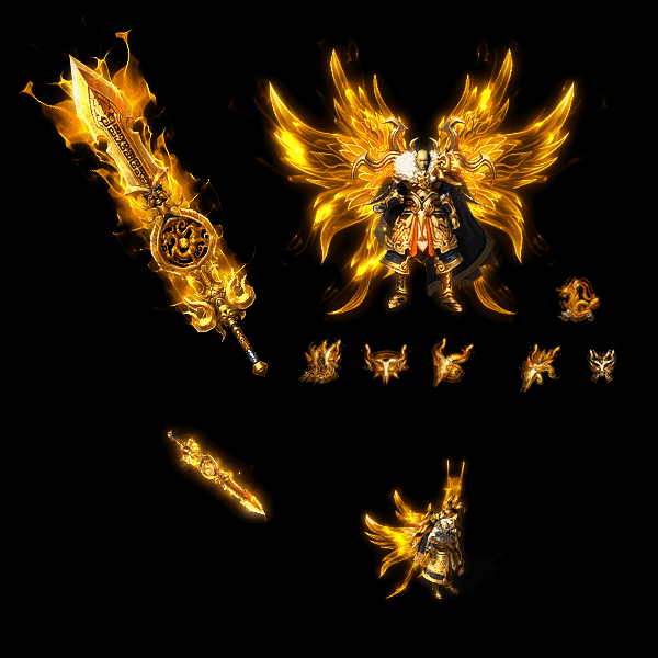 996引擎专用剑甲首饰全套装备系列372