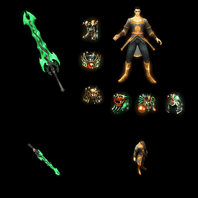 996引擎专用剑甲首饰全套装备系列379