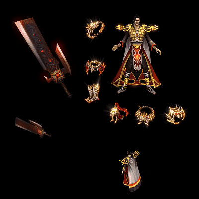 996引擎专用剑甲首饰全套装备系列382