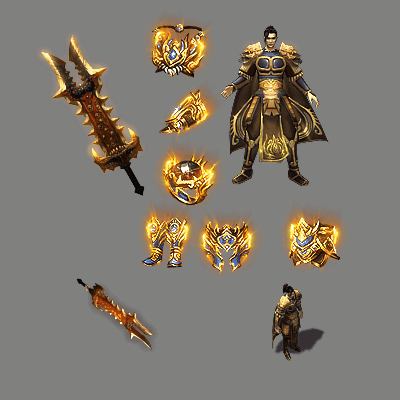 996引擎专用剑甲首饰全套装备系列387