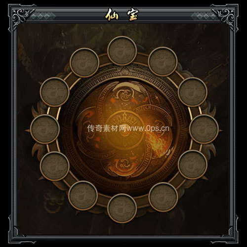 传奇神佑生肖UI界面256