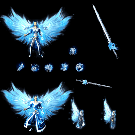 996引擎专用剑甲首饰全套装备系列394