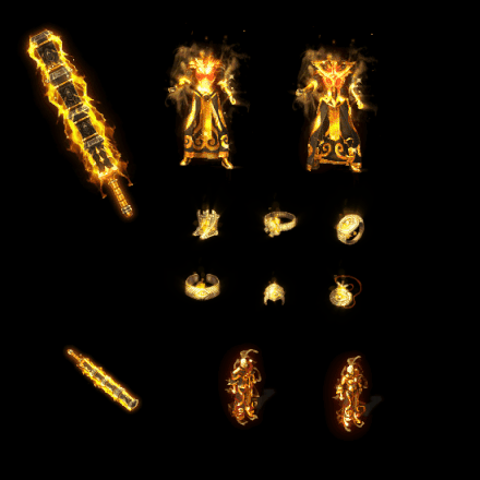 996引擎专用剑甲首饰全套装备系列401