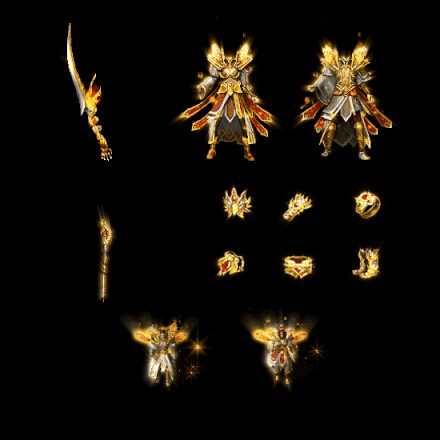 996引擎专用剑甲首饰全套装备系列402