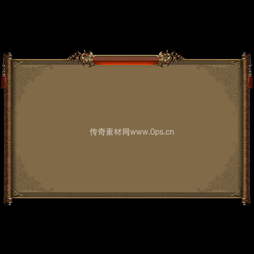 传奇UI静态对话框系列216